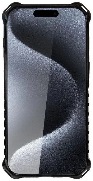 iPhone 15 Pro Max MagSafe Hardcase Hülle (AU-IMLMIP15PM-RSQ/D2-BK) - Schwarz