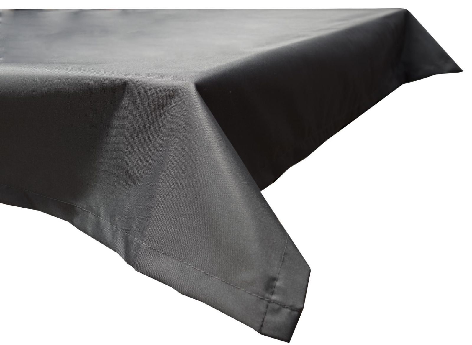 Tischdecke - anthrazit - Polyester - 76x76 cm
