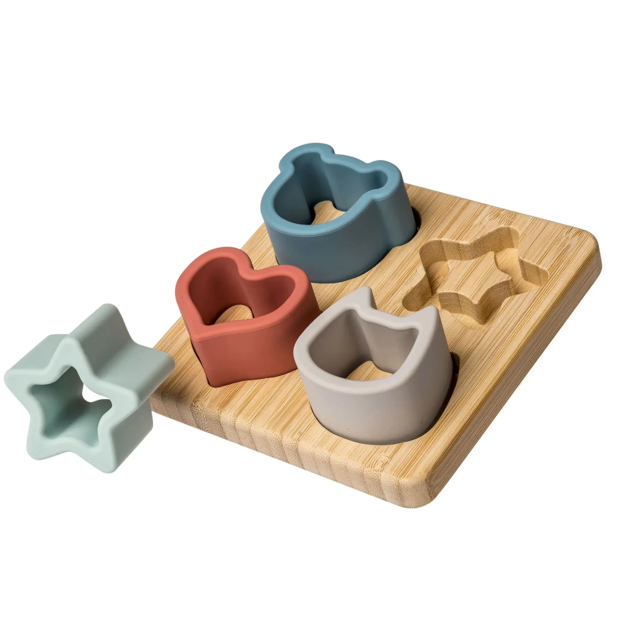 Mary Meyer Formes Trieur en Silicone et Bambou