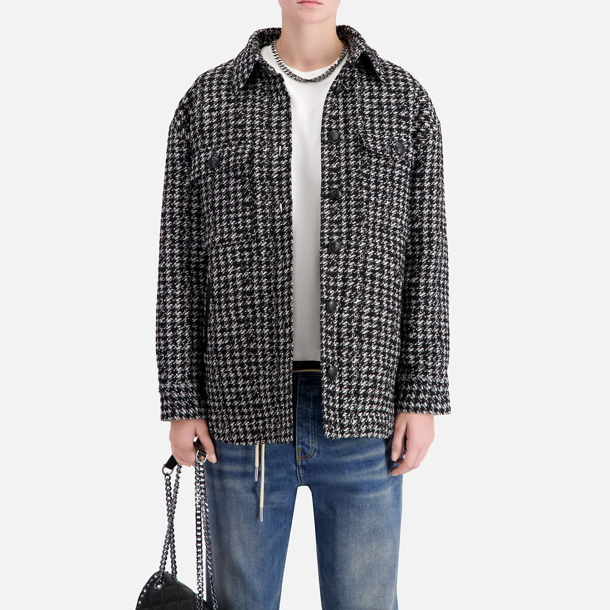 THE KOOPLES<br>Camisa com pequenos quadrados