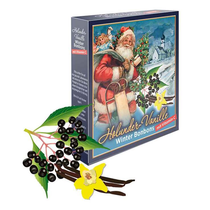 Winter Bonbons Holunder-Vanille, 50 g