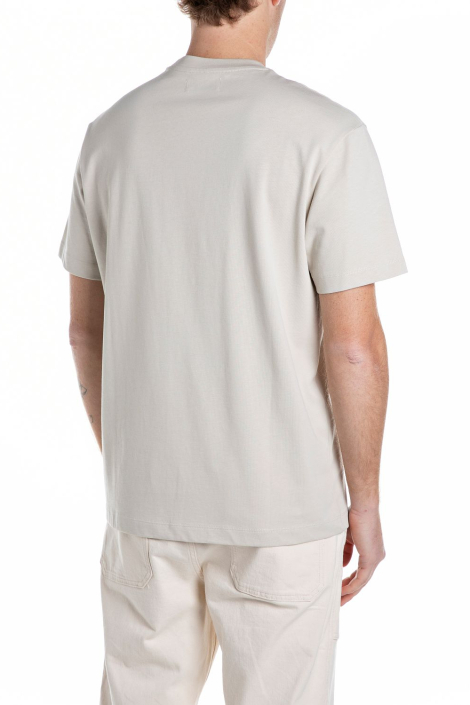 Replay beige heren t-shirt