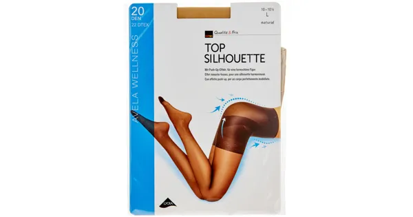 Avela Strumpfhose Top Silhouette Natural 10 - 10.5