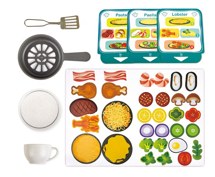 Hape Deluxe Spielküche mit Mikrowelle