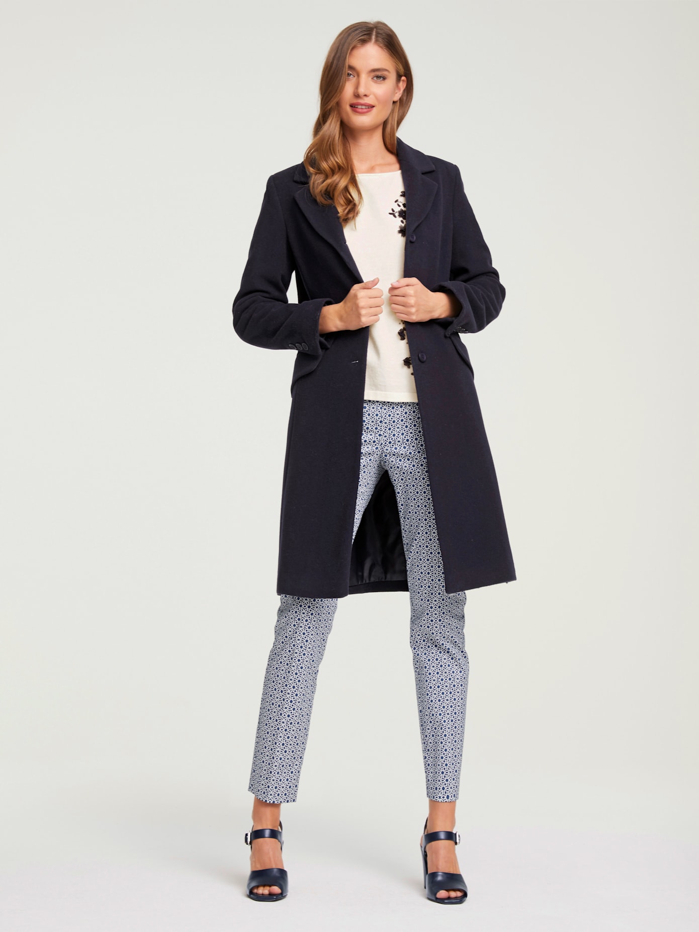 Manteau court classique