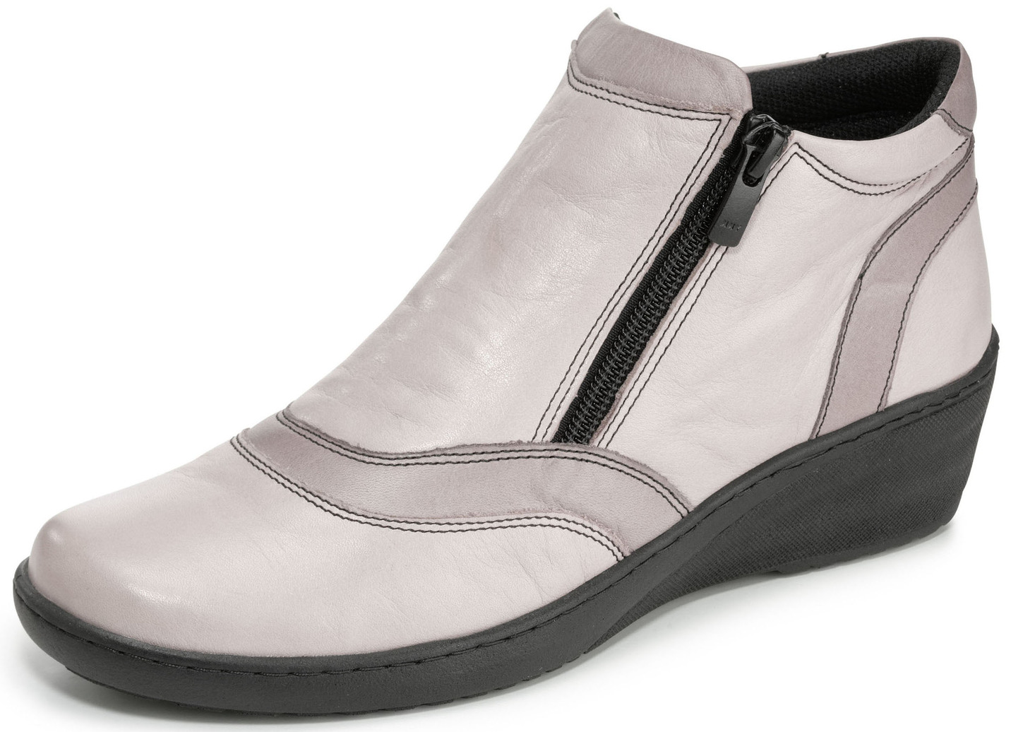 Gemini Stiefelette mit Seitenreißverschlüssen