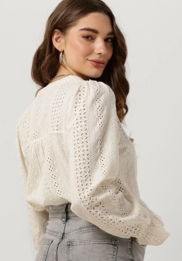 BY-BAR ecru by-bar blouse frankie embroidery blouse