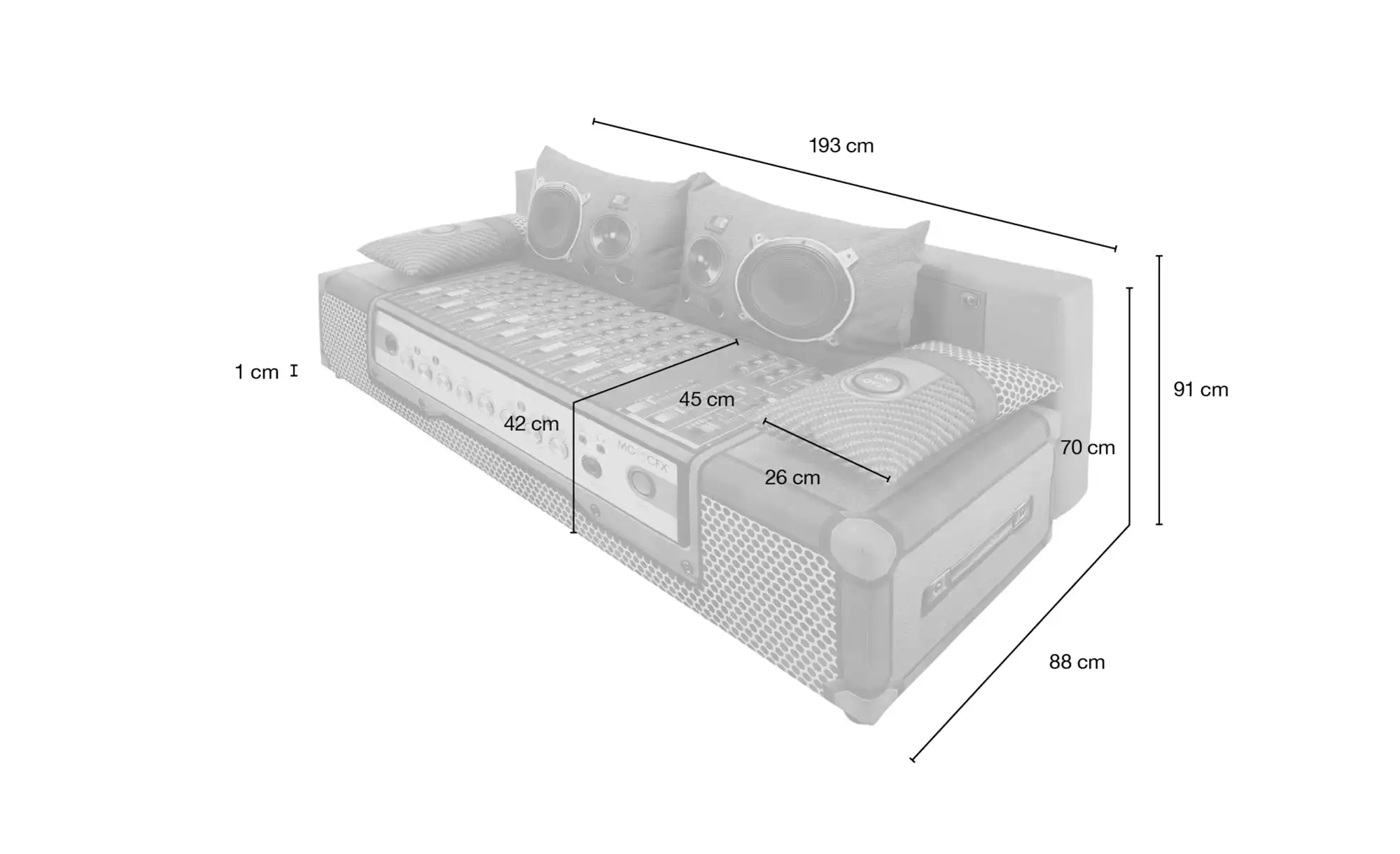 Schlafsofa Denny Basic
