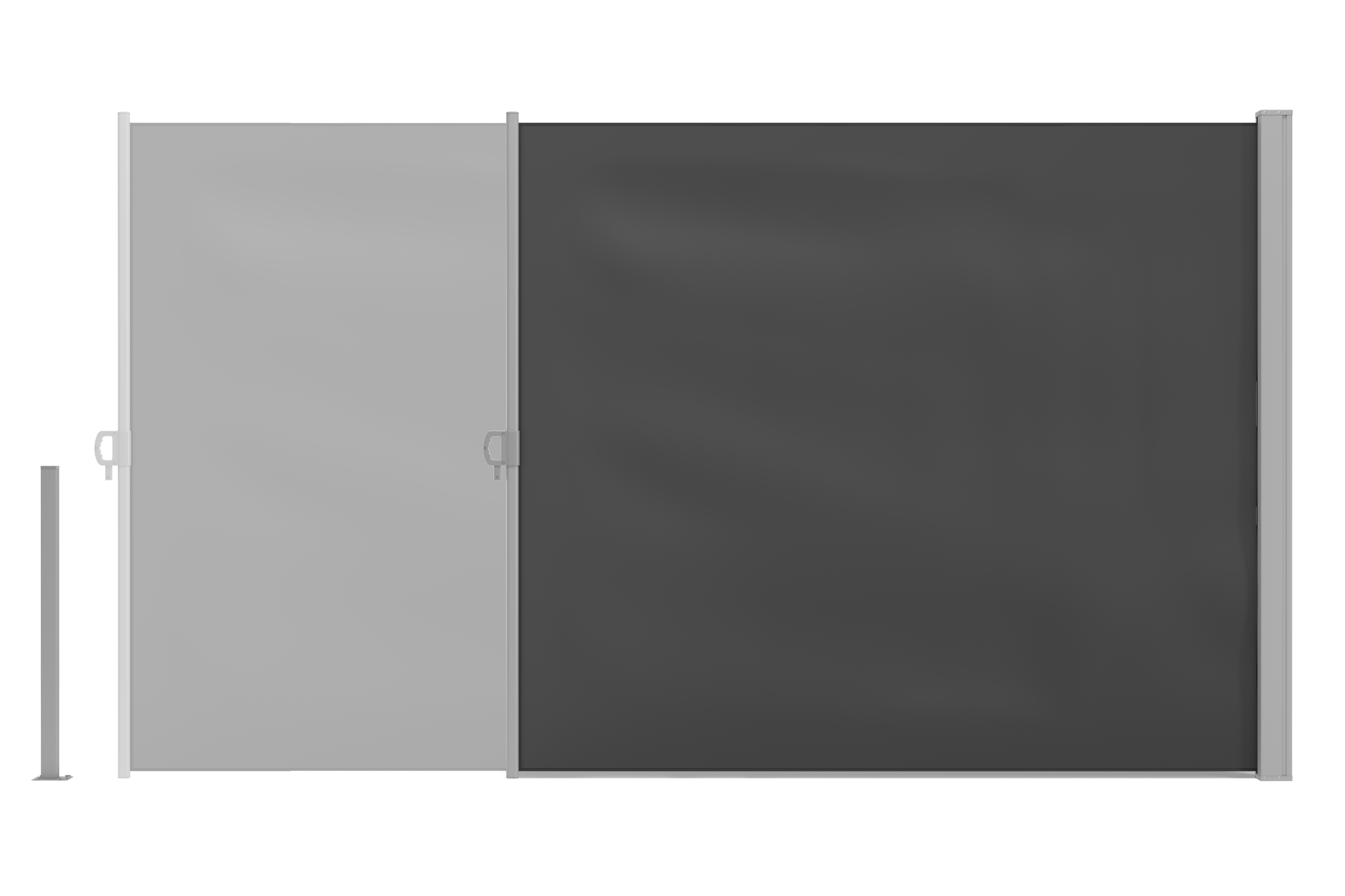 Seitenmarkise VIA 160 x 300 cm anthrazit