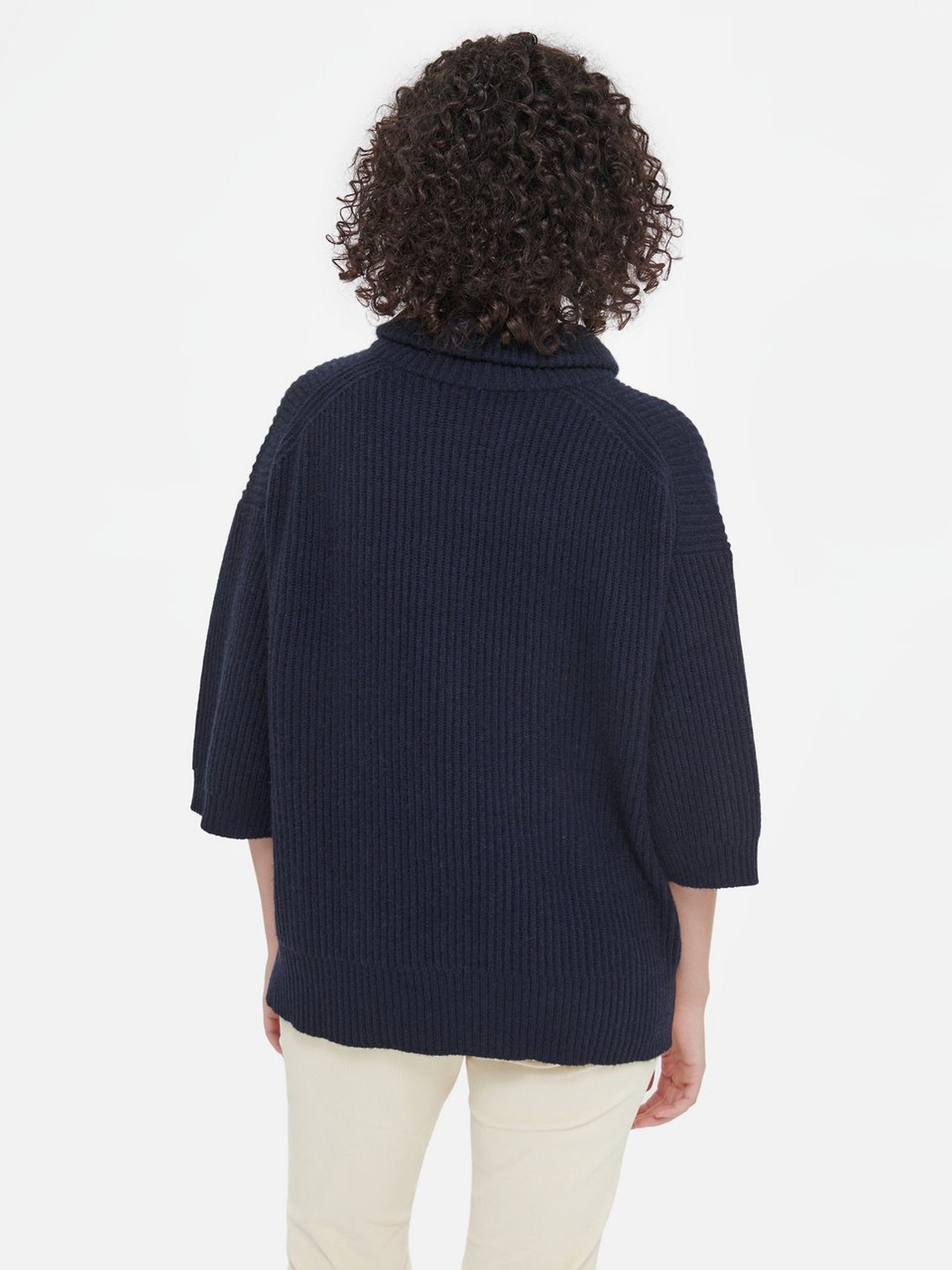 Poncho-Pullover aus Kaschmir