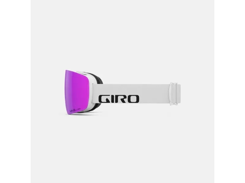 Giro Contour RS Vivid, Unisex, Cylindrisk (flad) linse, Hvid, Violet, One size