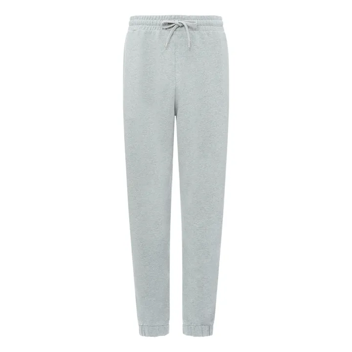 SMALLABLE BASICS Jogger Homme Coton Bio | Gris chiné