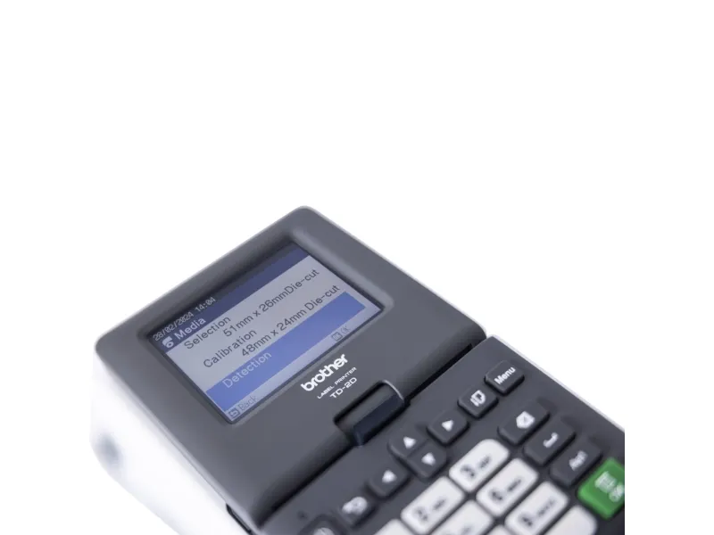 Brother TD-2320DSA300 - Mærkat/kvitteringsprinter - S/H - direkte termisk - Rulle (6,3 cm) - 300 dpi - op til 152.4 mm/sek. - USB 2.0, USB vært, LAN