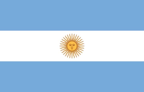 Argentina flagg