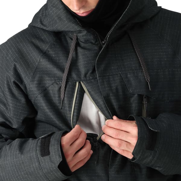 Veste snowboard 686 MNS GEO INSULATED JACKET BLACK RIPSTOP COLORBLOCK