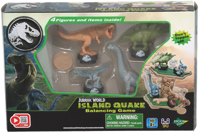 EPOCH Games Jurassic World Island Quake - Balancing Game Spill