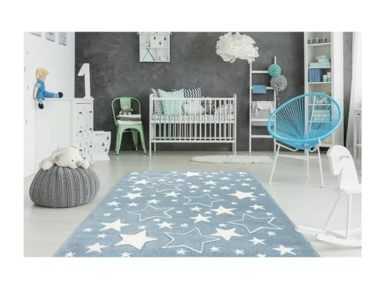 Tapis de Chambre Enfant Étoiles 