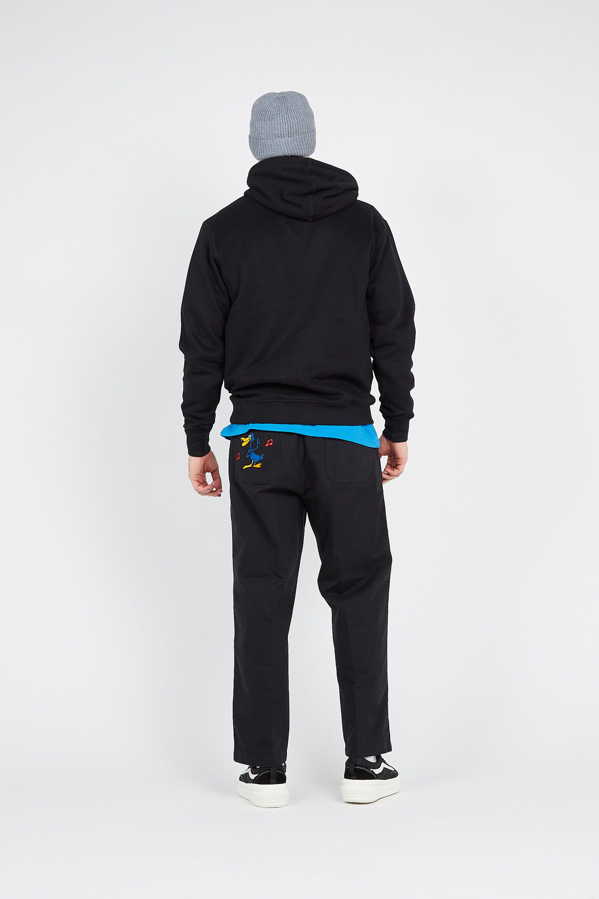 WASTED Hoodie Noir