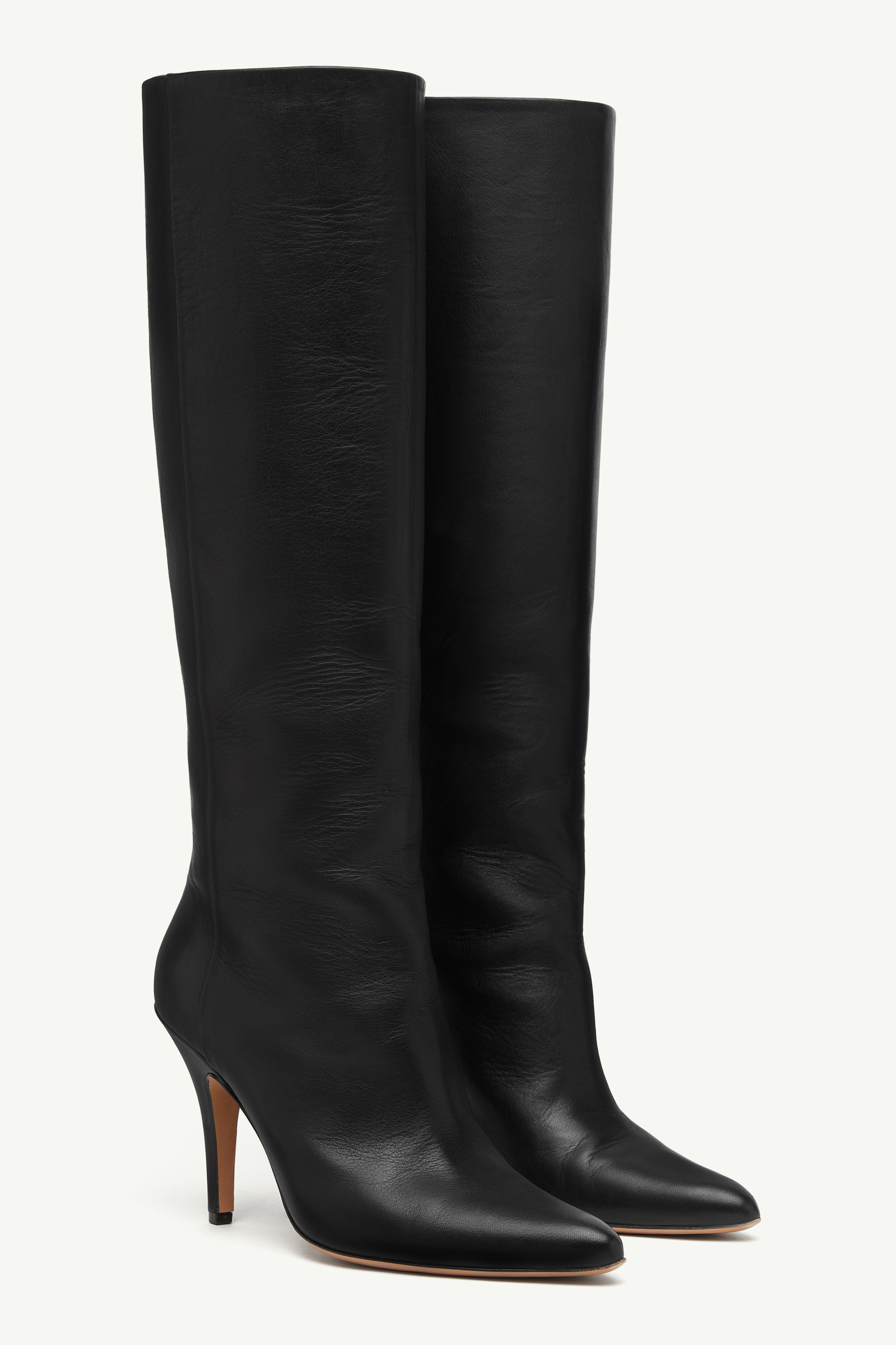 Bottes hauteur genoux Architype en cuir pour femme | MM6