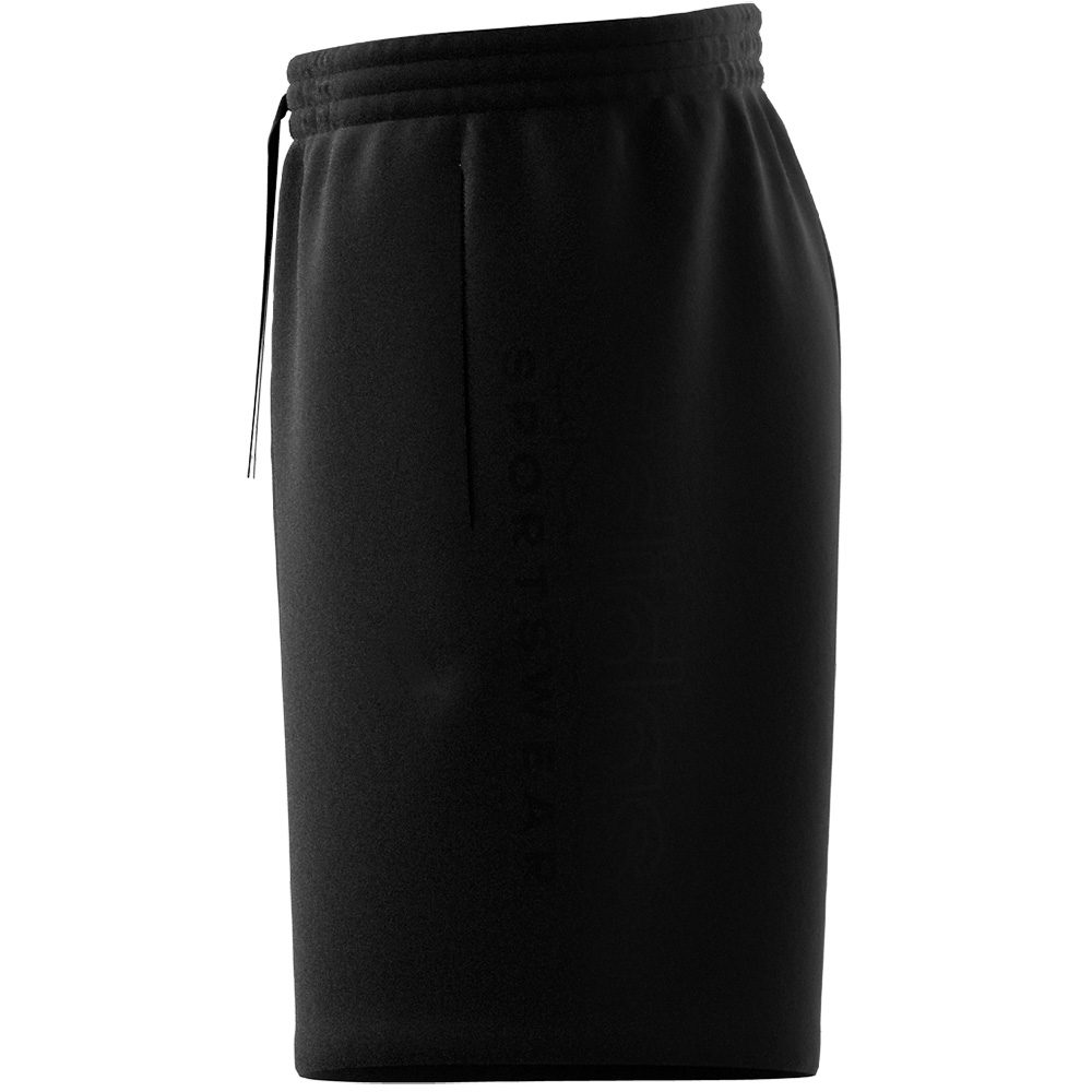 adidas All SZN Fleece Graphic Shorts Herren schwarz