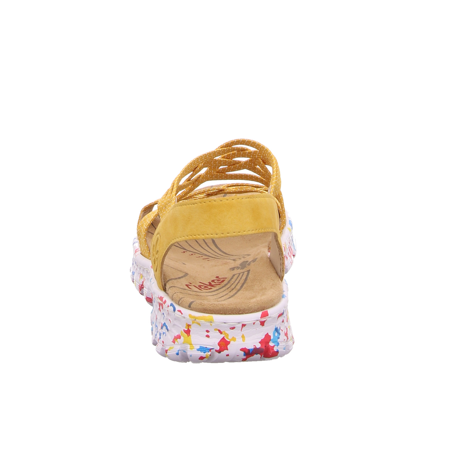 Rieker Sandaletten gelb/orange