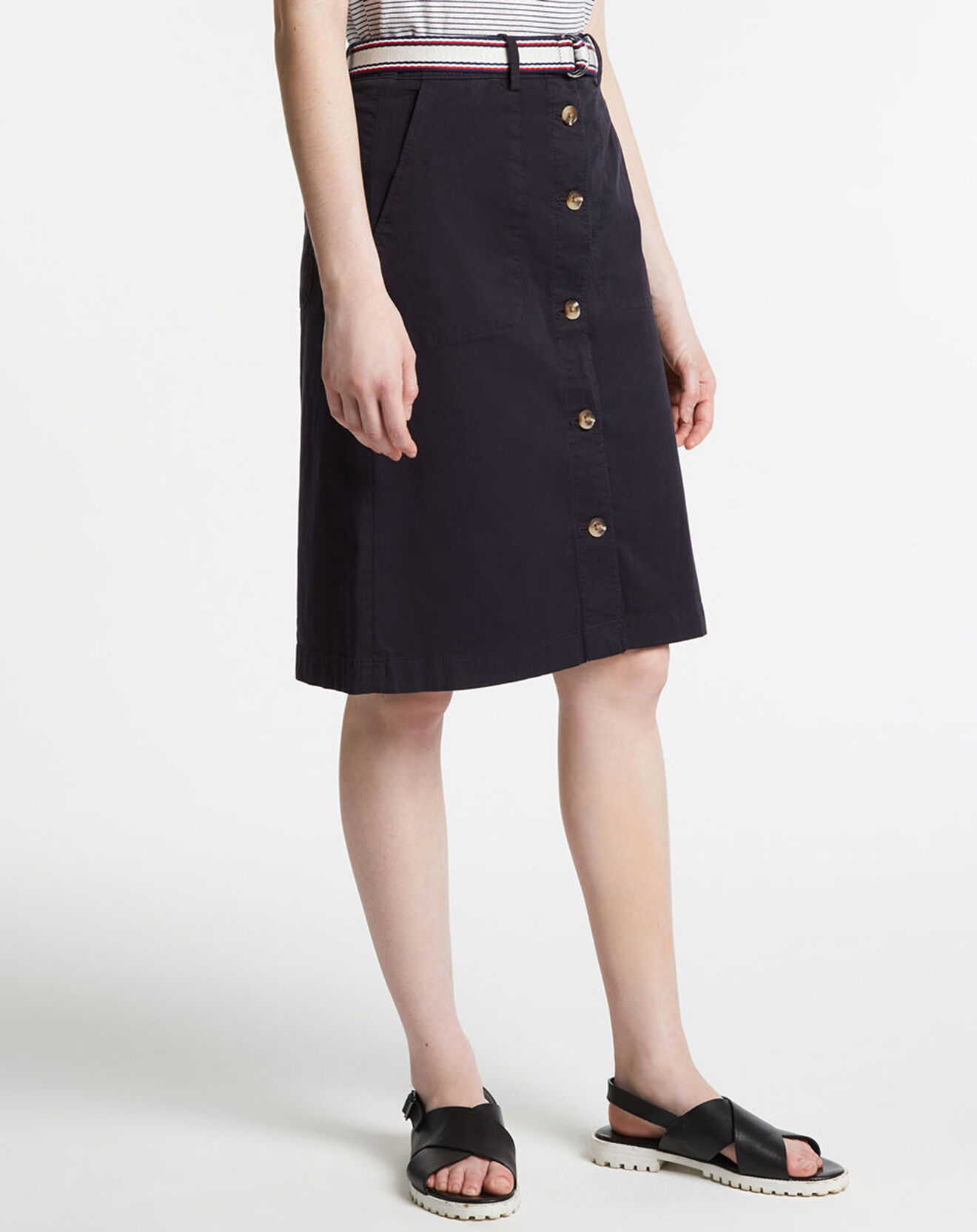 Tommy Hilfiger Jupe Chino bleu marine
