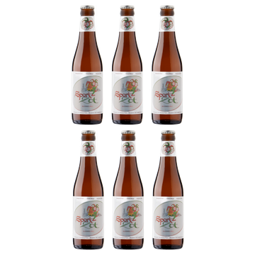 Sportzot - Belgisch Bier Alcoholvrij 0.3% - Fles - 6 x 330ML