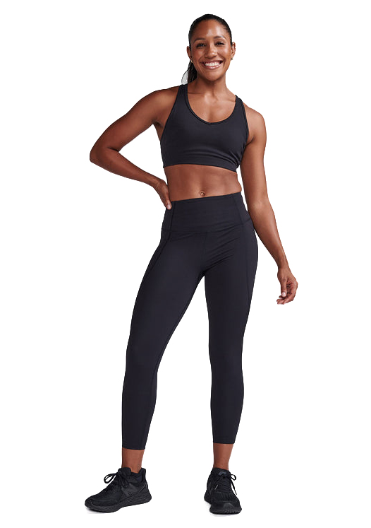 Form Hi-Rise Comp 7/8 Tights Dame Black/Black