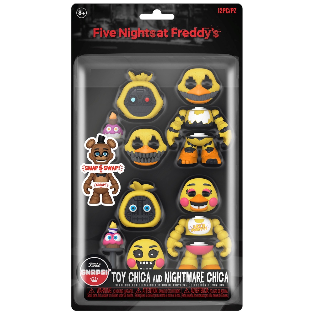 Funko Snaps! Five Nights at Freddy's: Nightmare Chica und Toy Chica 2er-Pack