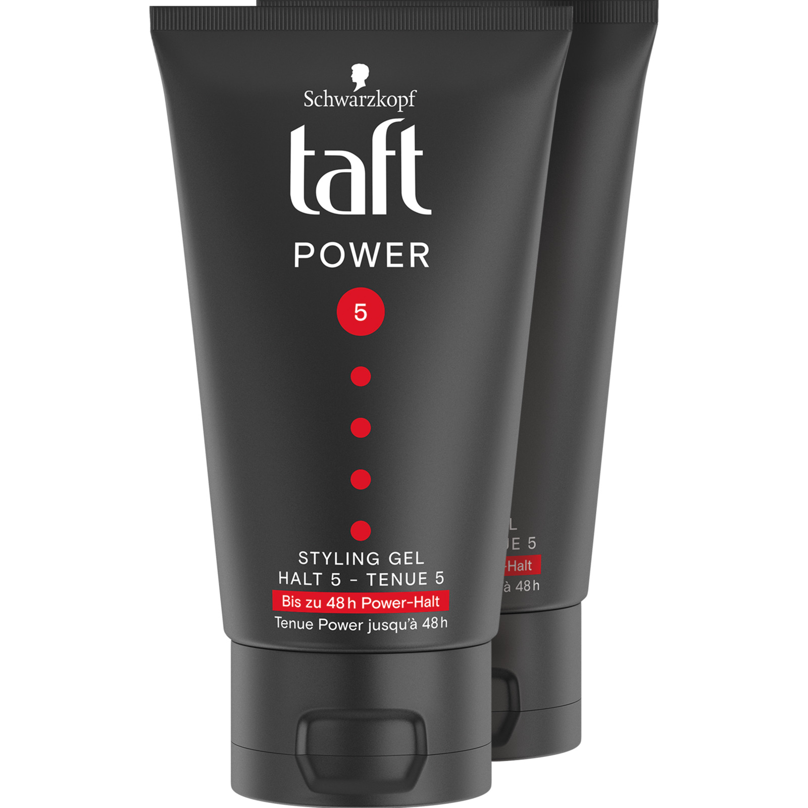 Taft Power Styling Gel Cafeine 2 x 150 ml