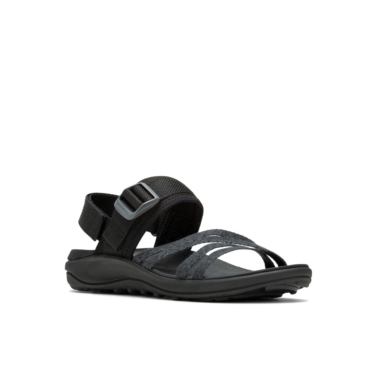 MERRELL-District4str-Sandales à lanières - Talon plat - Noir