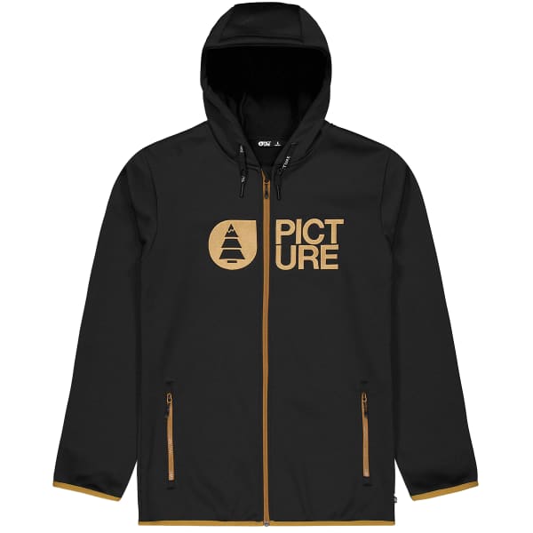Veste polaire snowboard PICTURE PARK ZIP TECH HOODIE BLACK