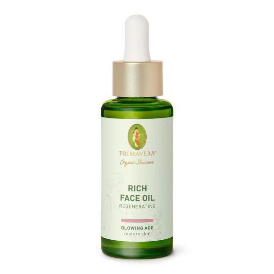 Primavera Rich Face Oil – Regenerating (30 ml)