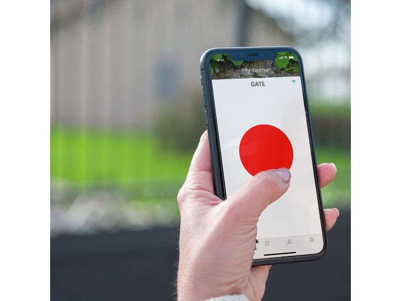 Yale Smart Gate Opener Intelligenter Toröffner mit Positionssensor und Magnet