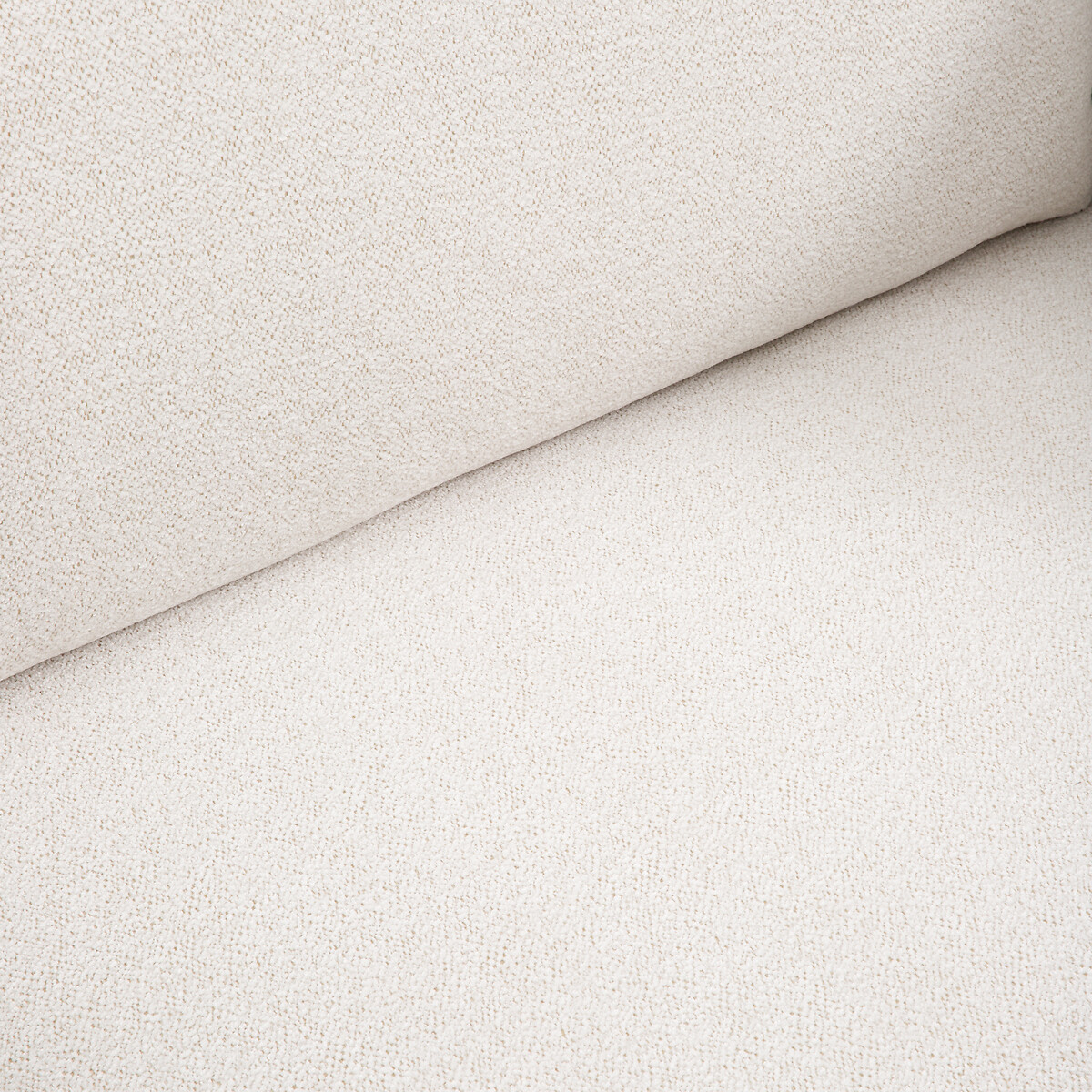 LA REDOUTE INTERIORS<br>Sofá de canto modular em tecido texturizado, Monica