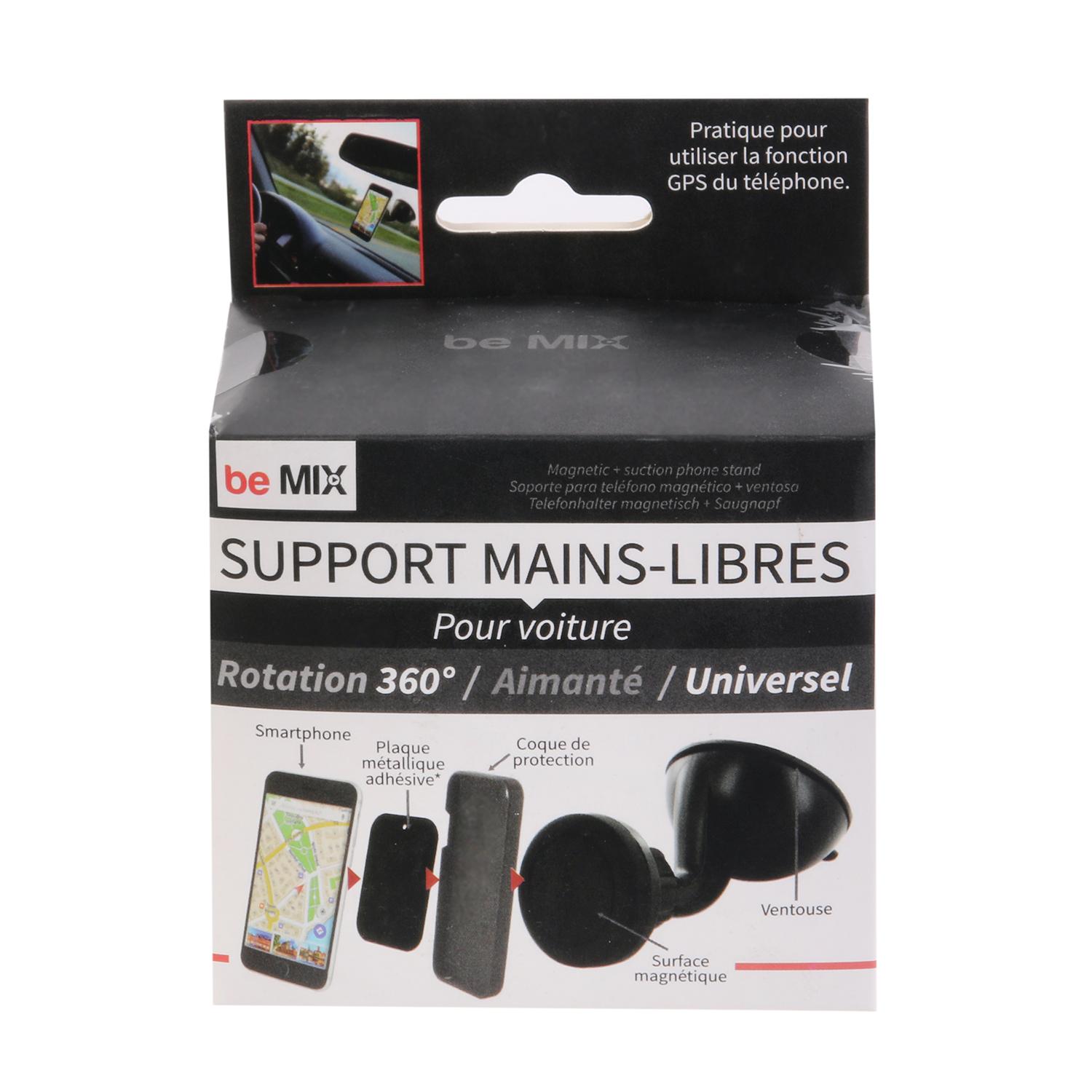 SUPPORT SMARTPHONE AIMANTE A VENTOUSE