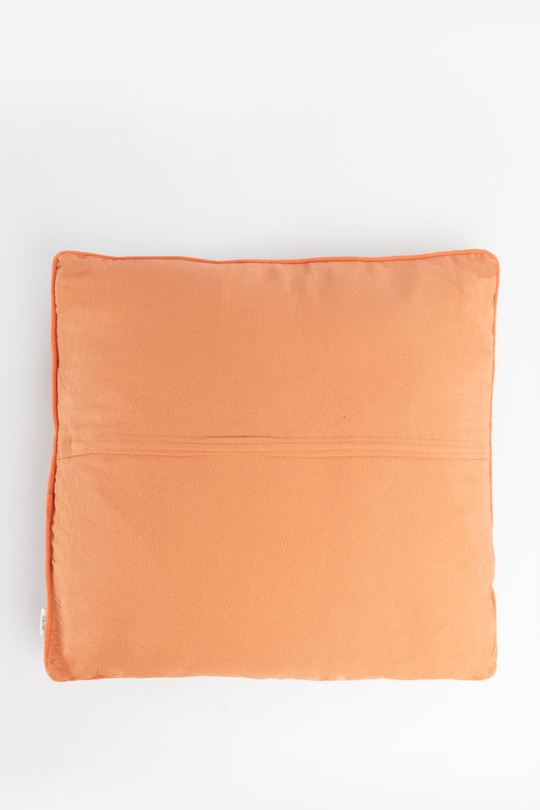 Multicolour kussen met borduurring