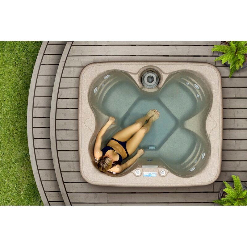 Banheira de Hidromassagem Retangular Lifesmart Spas LS100 para 4 Pessoas com 13 Jatos - Sistema Plug and Play