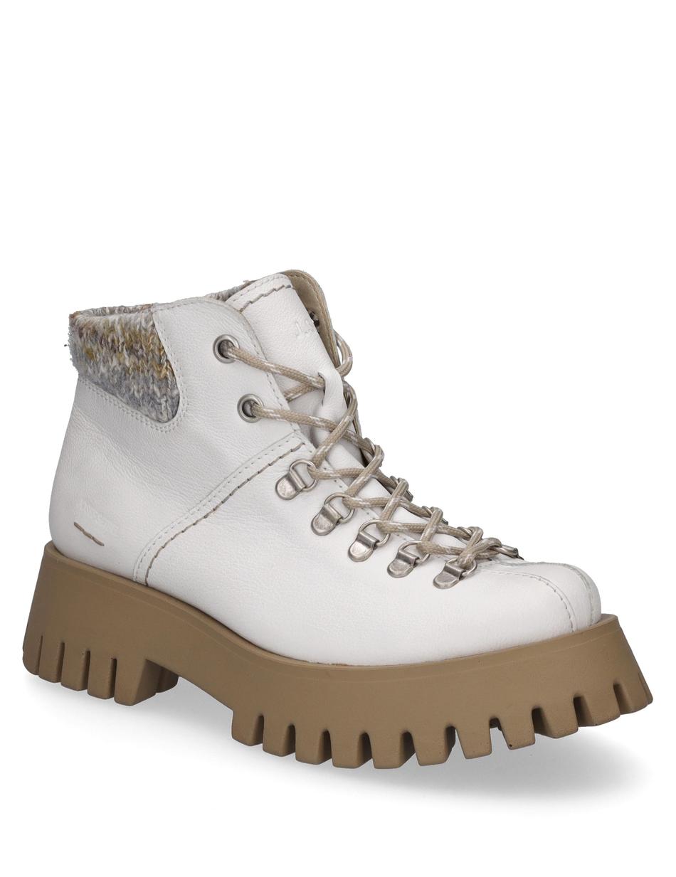 Stiefelette Mavie 05, weiss-beige