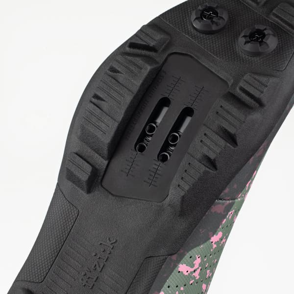 Chaussure VTT automatique FIZIK TERRA ATLAS GREEN/SPLASH PINK