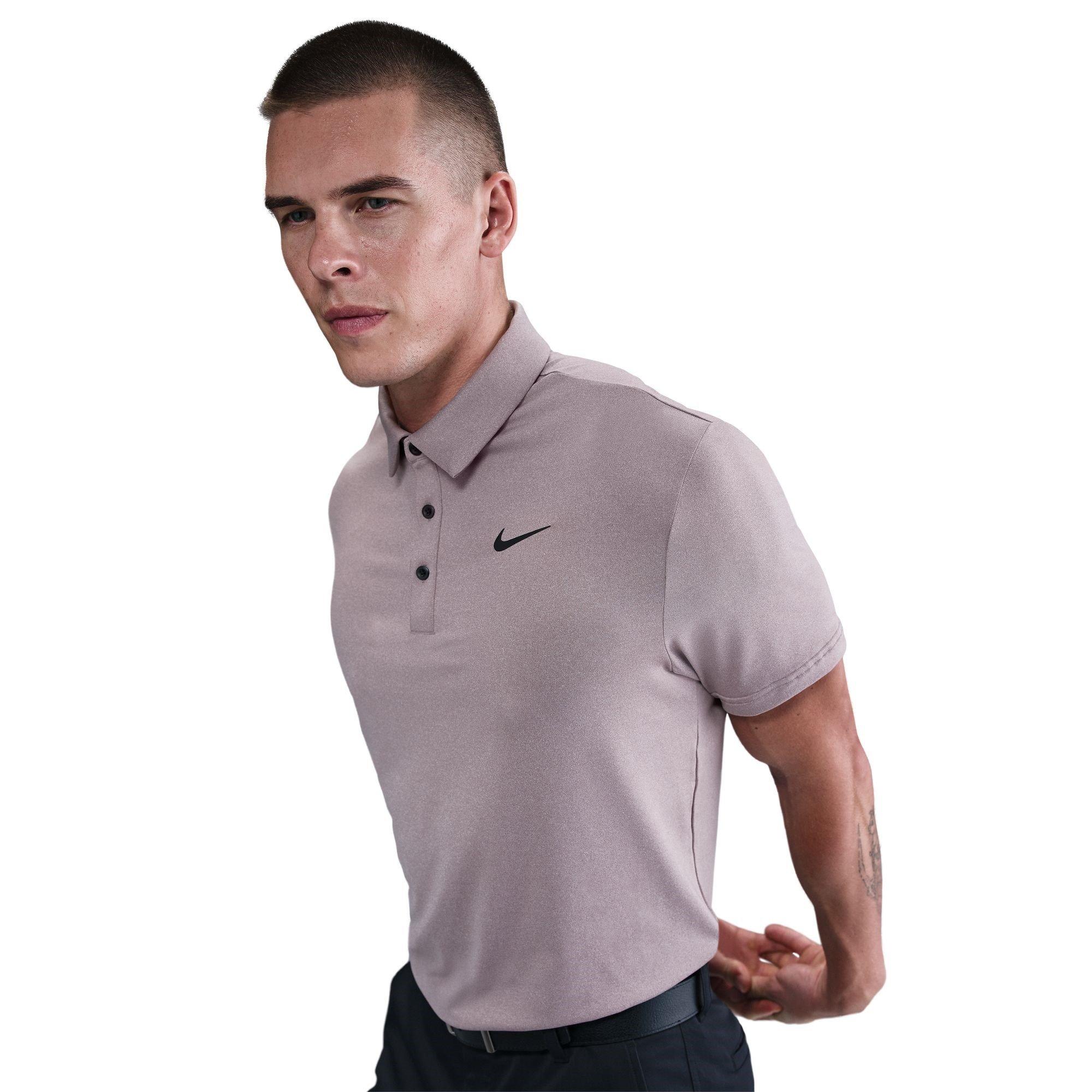 Nike Heather Tour Polo Shirt Mens