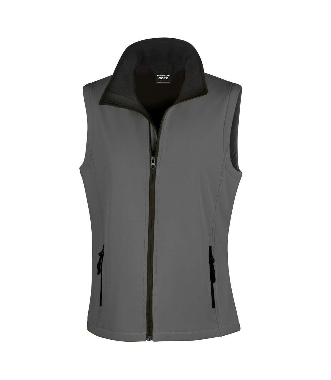Result - Veste sans manches - Femme (Gris foncé / Noir) - UTBC4714