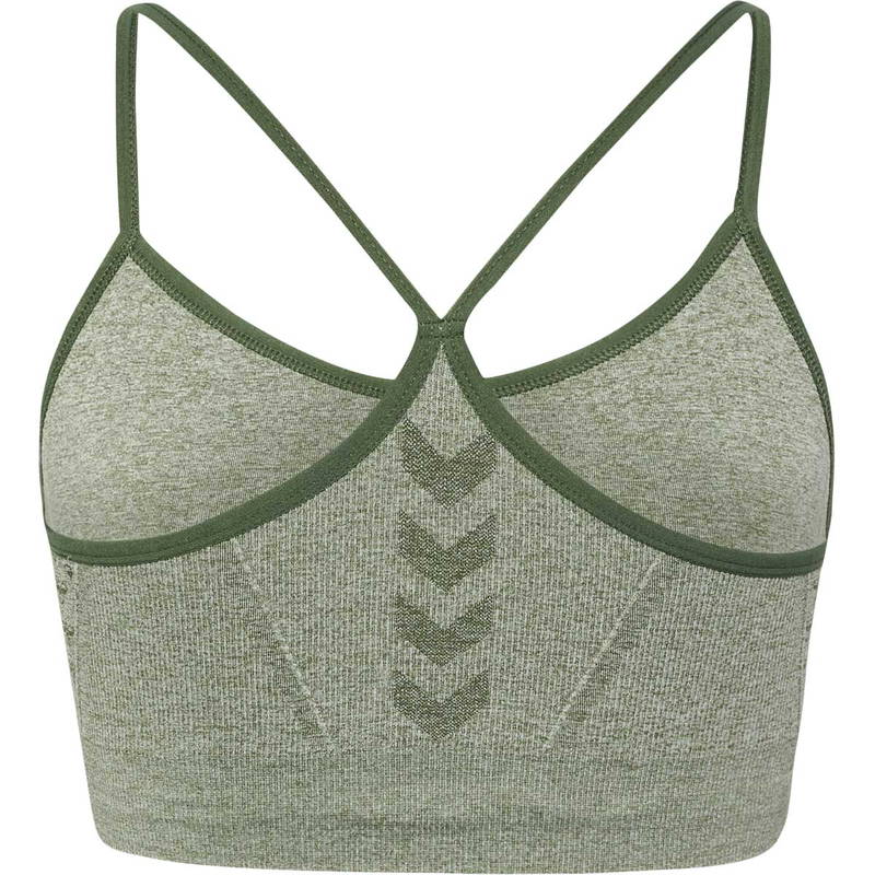 hummel Ci Seamless Scrunch Light Support Sports BH Dame