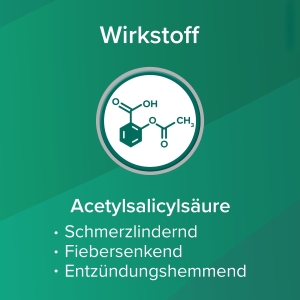 ASPIRIN S Tabletten 500mg, 20 Stück