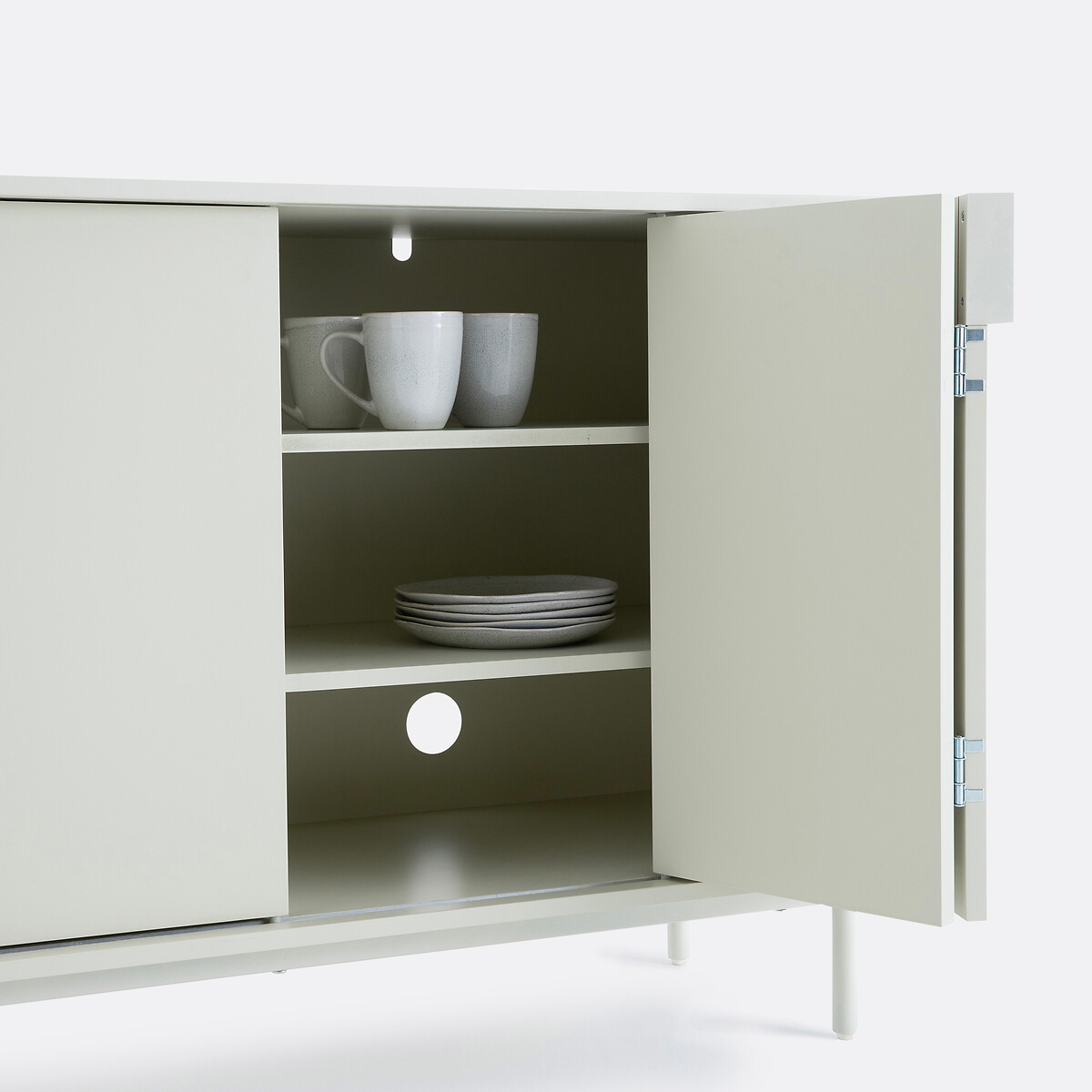 LA REDOUTE INTERIEURS<br>Móvel de bufê com portas sanfonadas, Illan