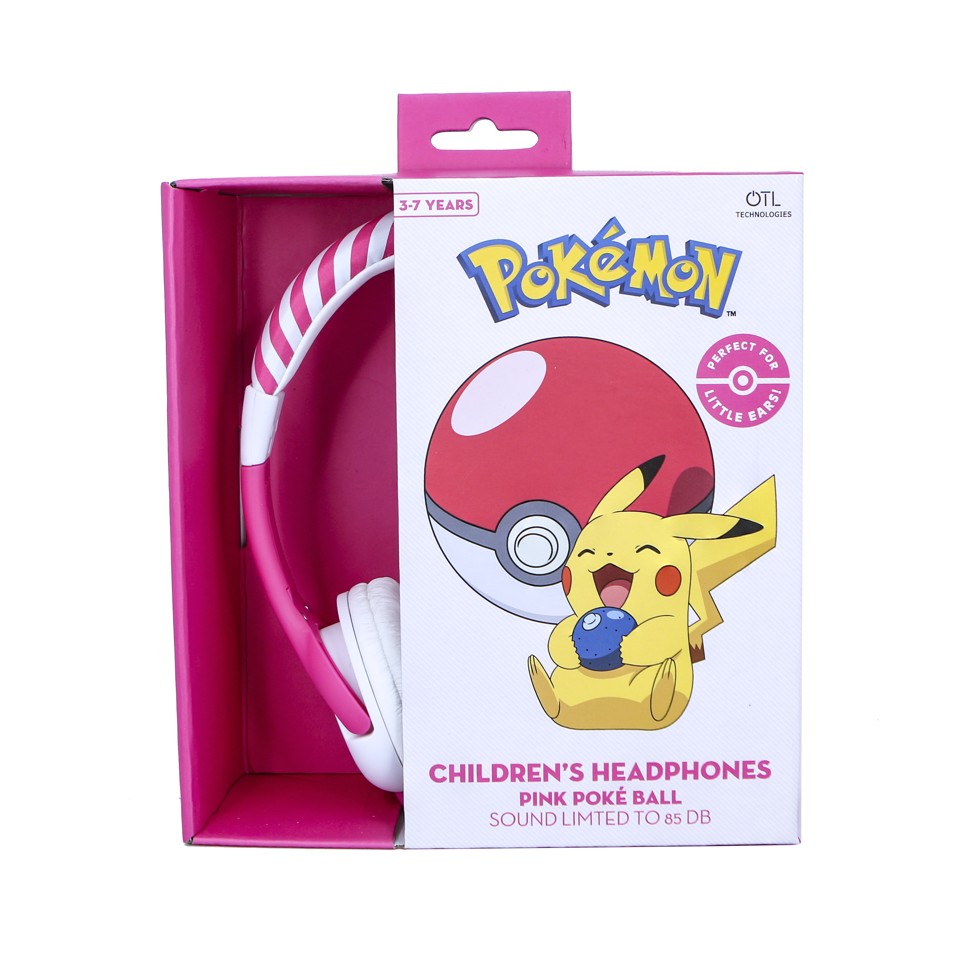 OTL - Junior Hovedtelefoner - Pokemon Pokeball Pink