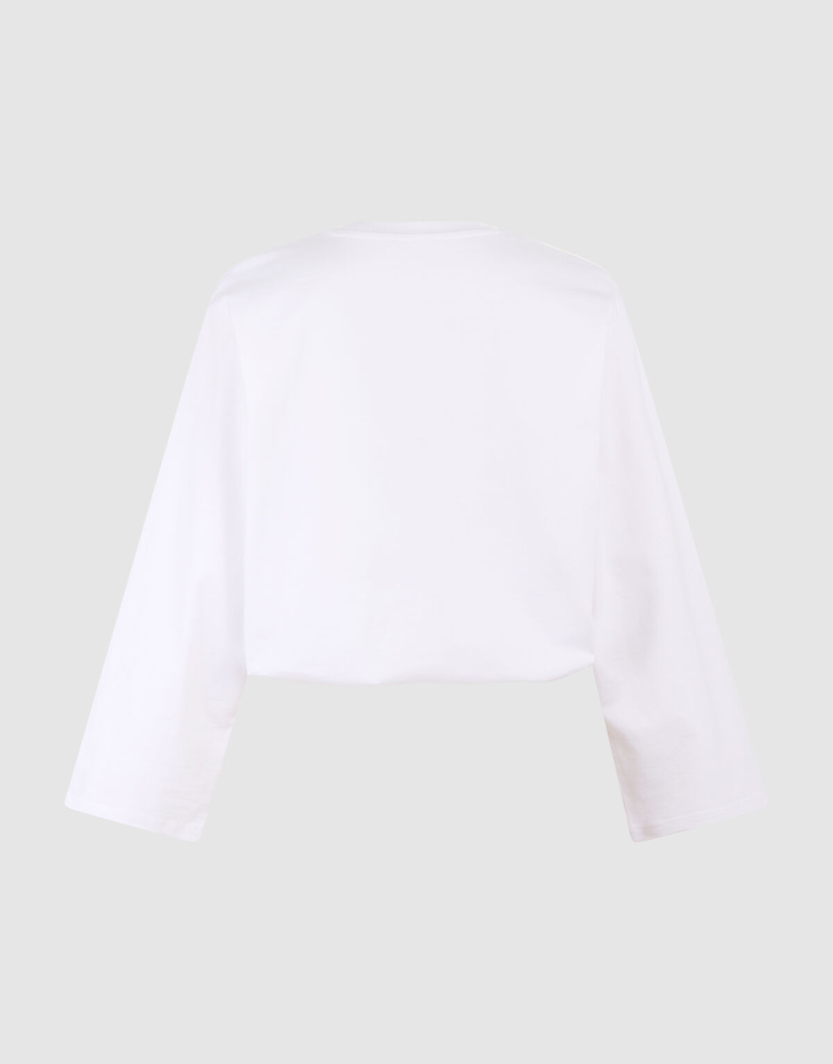 Balloon Longsleeve T-shirt Wit