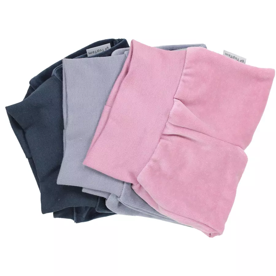TupTam Baby Mädchen Nicki Hose 3er Pack rosagrau