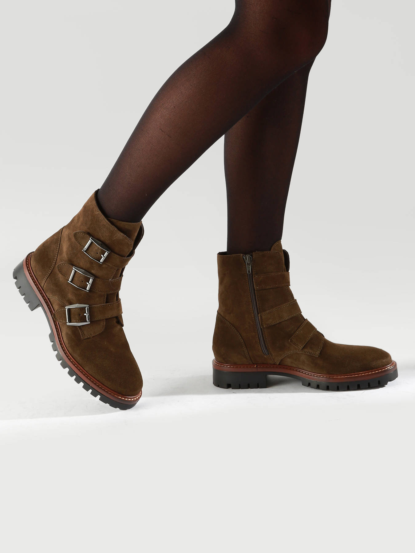 Bottines Militare en cuir ALPE