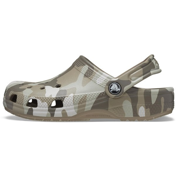 Køb Crocs Classic Camo Clog Mushroom/Multi